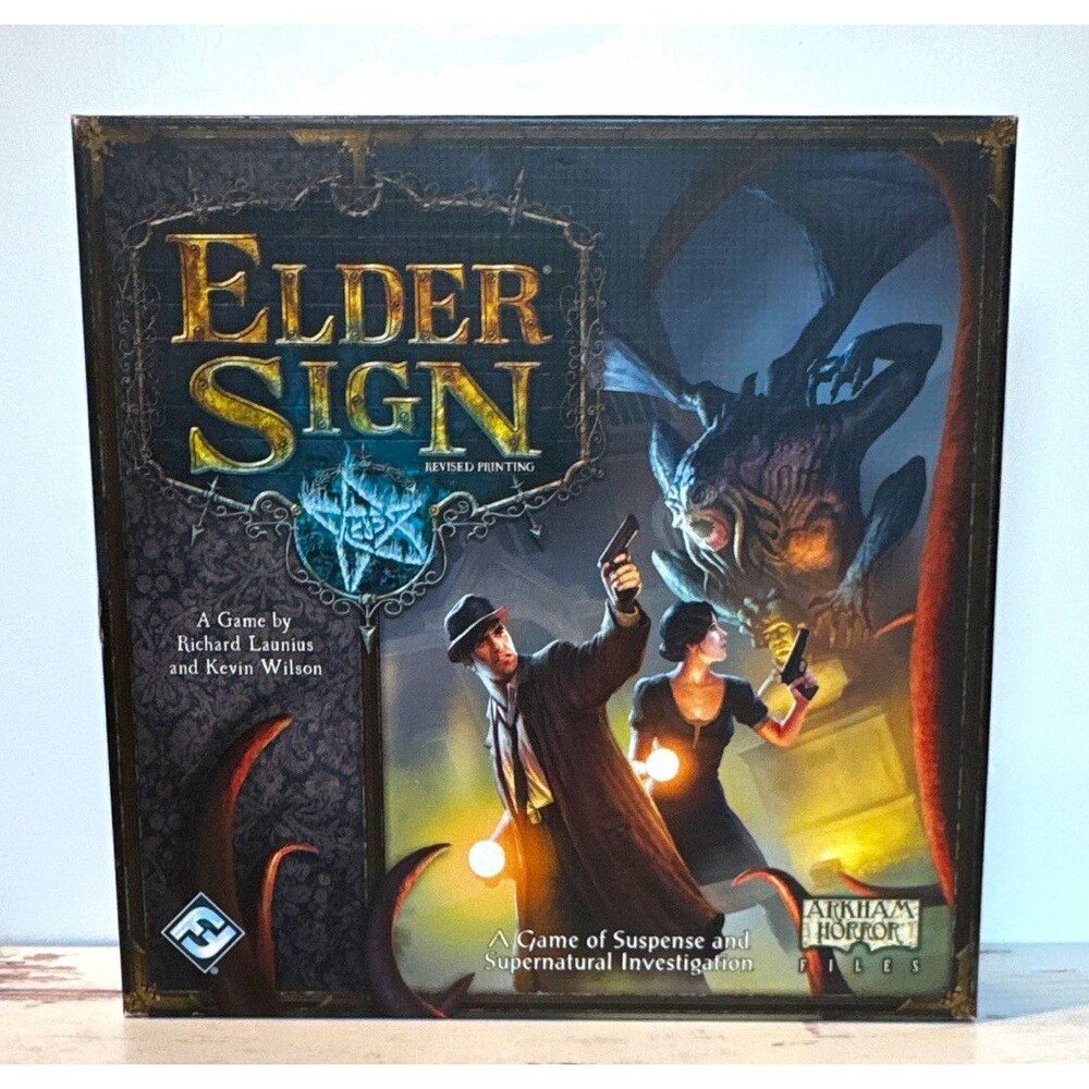 Fantasy Flight Games Elder Sign Board Game Revised Printing 1+ Players Ages 14+